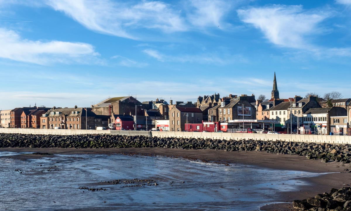 Kirkcaldy waterfront on the Firth of Forth, Fife